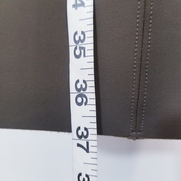 Helmut Lang Scuba Olive Green Sheath Dress - Picture 8 of 11